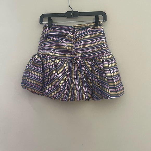 Zara Vibrant Striped Mini Skirt - Picture 10 of 13